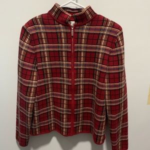 Christopher & Banks Zip-Up Sweater Jacket Size M
